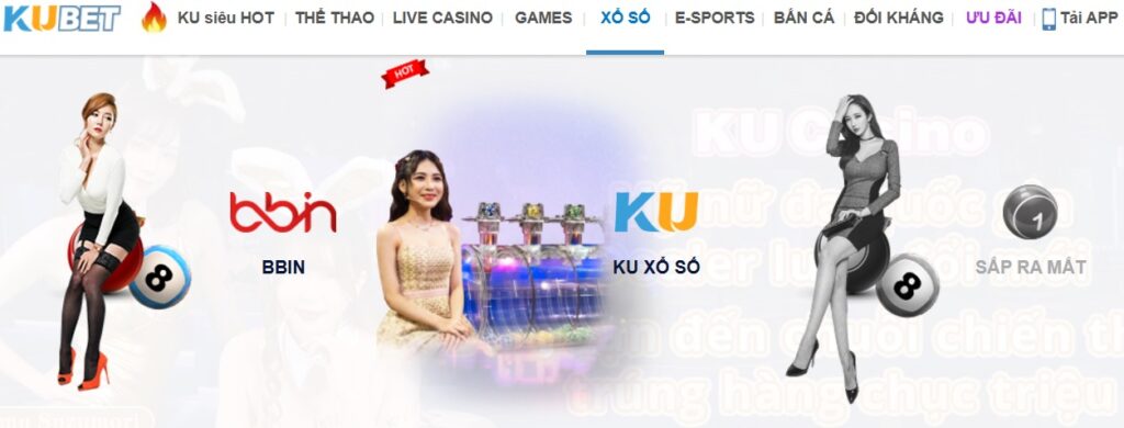 Khám phá danh mục Xổ Số tại Kubet11 với BBIN và KU Xổ Số, mang đến những lượt quay hấp dẫn và cơ hội trúng thưởng lớn